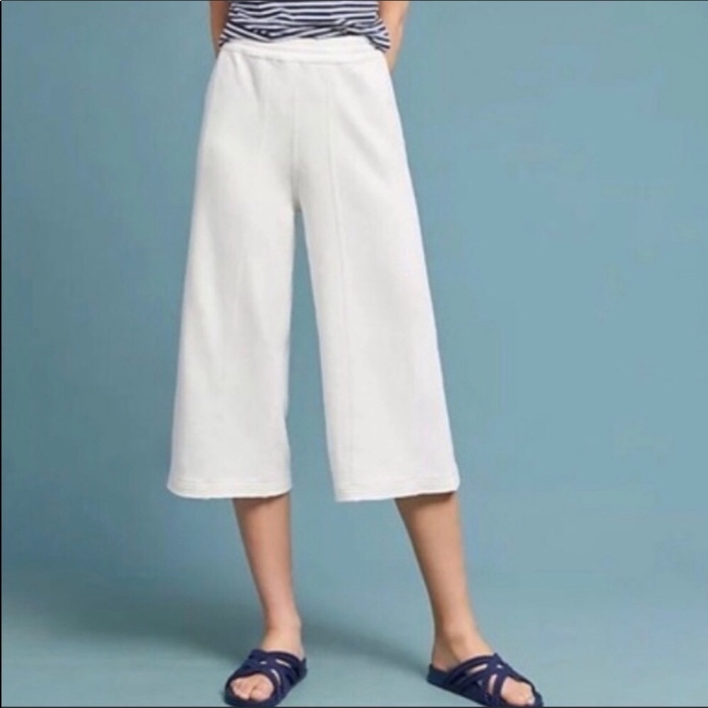 Anthropologie Saturday Sunday White Capri